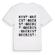 Restigné ordlek t-shirt