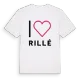 Jag älskar Rillé t-shirt stort tryck
