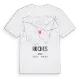 Roches karta t-shirt