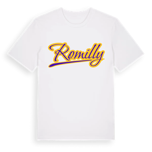 Romilly baseball t-shirt – ekologisk bomull t-shirt från Pinshirt