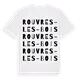 Rouvres-les-Bois ordlek t-shirt
