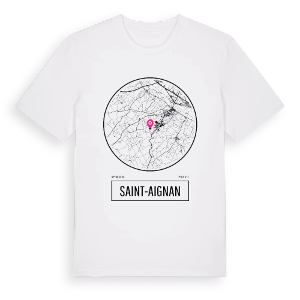 Saint-Aignan t-shirt – ekologisk bomull t-shirt från Pinshirt