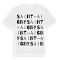 Saint-Aigny ordlek t-shirt