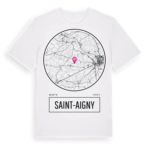 Saint-Aigny t-shirt – ekologisk bomull t-shirt från Pinshirt