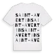 Saint-Avertin ordlek t-shirt