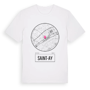 Saint-Ay t-shirt – ekologisk bomull t-shirt från Pinshirt
