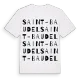 Saint-Baudel ordlek t-shirt