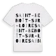 Saint-Benoît-sur-Loire ordlek t-shirt
