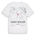 Saint-Bouize karta t-shirt