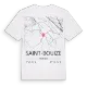 Saint-Bouize karta t-shirt