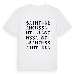 Saint-Branchs ordlek t-shirt – ekologisk bomull t-shirt från Pinshirt
