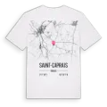 Saint-Caprais karta t-shirt