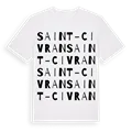 Saint-Civran ordlek t-shirt