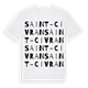 Saint-Civran ordlek t-shirt