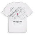 Saint-Claude-de-Diray karta t-shirt