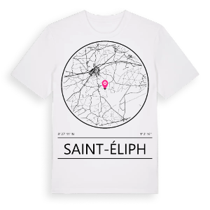 Saint-Éliph t-shirt – ekologisk bomull t-shirt från Pinshirt