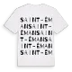 Saint-Éman ordlek t-shirt
