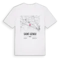 Saint-Genou karta t-shirt