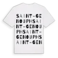 Saint-Genouph ordlek t-shirt