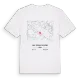 Saint-Germain-sur-Vienne karta t-shirt