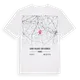 Saint-Hilaire-sur-Benaize karta t-shirt