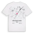 Saint-Léger-des-Aubées karta t-shirt