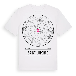 Saint-Luperce t-shirt – ekologisk bomull t-shirt från Pinshirt