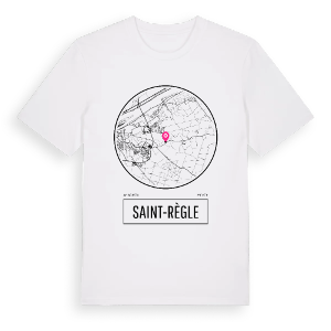 Saint-Règle t-shirt – ekologisk bomull t-shirt från Pinshirt