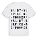 Saint-Sulpice-de-Pommeray ordlek t-shirt