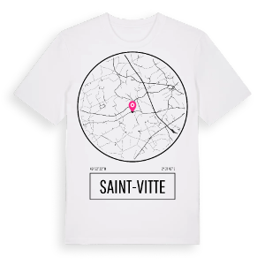 Saint-Vitte t-shirt – ekologisk bomull t-shirt från Pinshirt