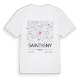 Saintigny karta t-shirt