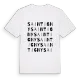Saintigny ordlek t-shirt