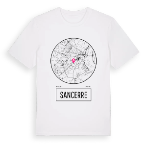 Sancerre t-shirt – ekologisk bomull t-shirt från Pinshirt