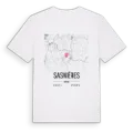 Sasnières karta t-shirt