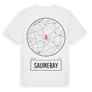 Saumeray t-shirt – ekologisk bomull t-shirt från Pinshirt