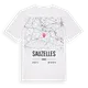Sauzelles karta t-shirt