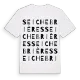 Seichebrières ordlek t-shirt