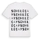 Sembleçay ordlek t-shirt