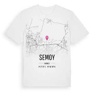 Semoy karta t-shirt – ekologisk bomull t-shirt från Pinshirt