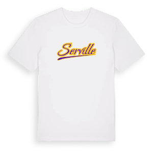 Serville baseball t-shirt – ekologisk bomull t-shirt från Pinshirt