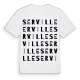 Serville ordlek t-shirt