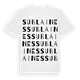 Sublaines ordlek t-shirt