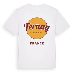 Ternay cirkel t-shirt – ekologisk bomull t-shirt från Pinshirt