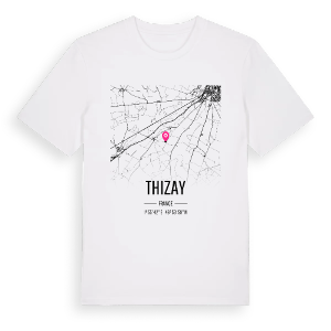Thizay karta t-shirt – ekologisk bomull t-shirt från Pinshirt