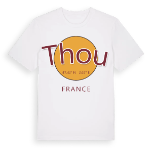 Thou cirkel t-shirt – ekologisk bomull t-shirt från Pinshirt