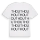 Thou ordlek t-shirt