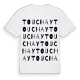 Touchay ordlek t-shirt
