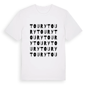 Toury ordlek t-shirt – ekologisk bomull t-shirt från Pinshirt