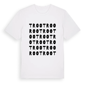 Troo ordlek t-shirt – ekologisk bomull t-shirt från Pinshirt