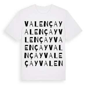 Valençay ordlek t-shirt – ekologisk bomull t-shirt från Pinshirt